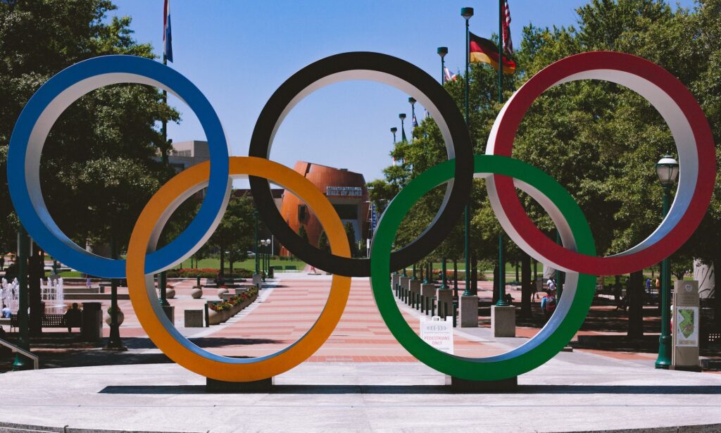 Olympic Rings from Centennial Olympic Park