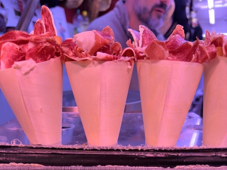 Mercat de Santa Caterina in Barcelona, Spain
