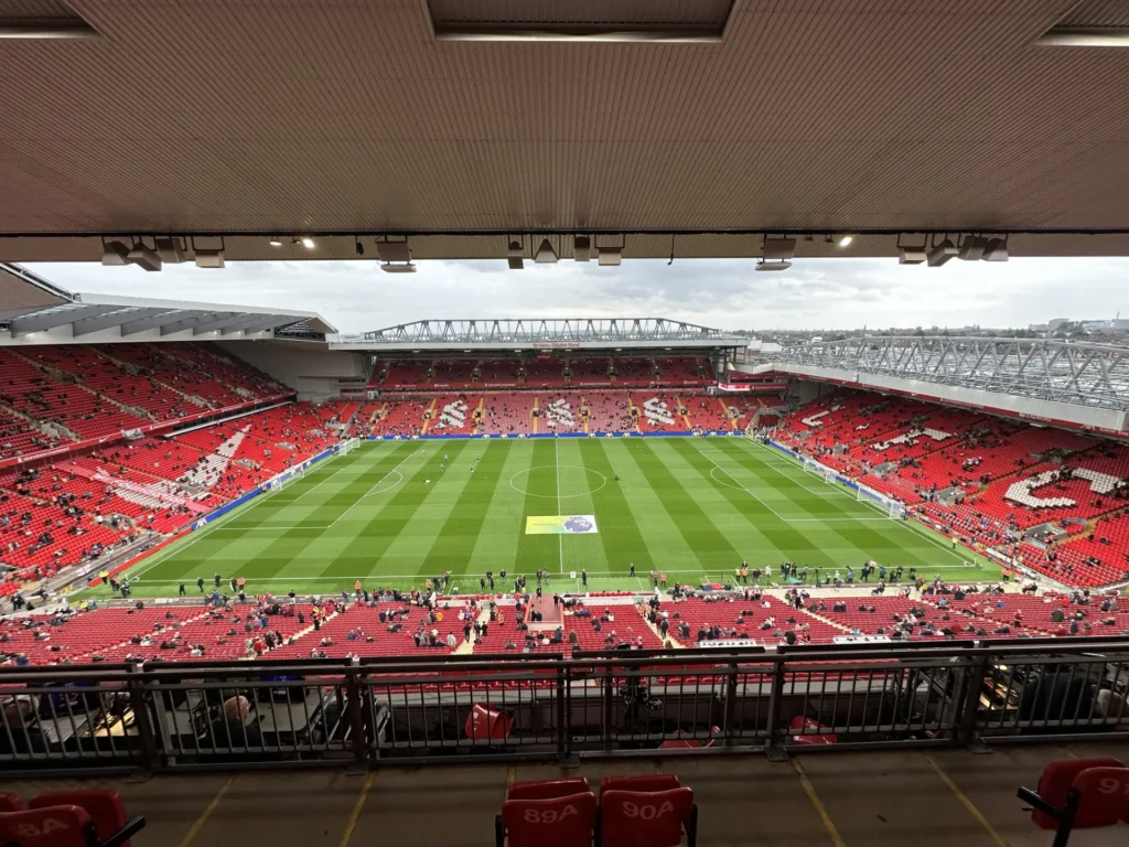 anfield stadium liverpool uk