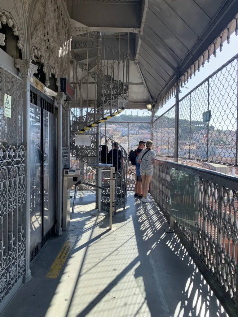 Santa Justa Lift Lisbon Portugal