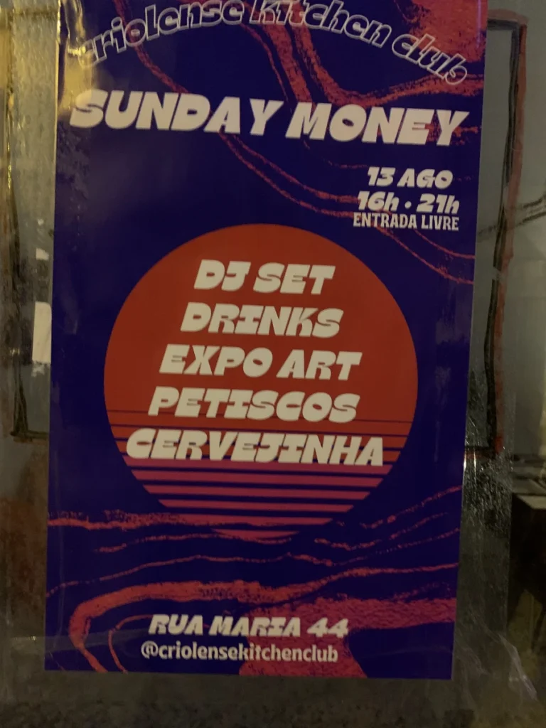 poster of the event in lisbon portugal